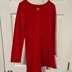 Girls Dress with Sparkle Detail